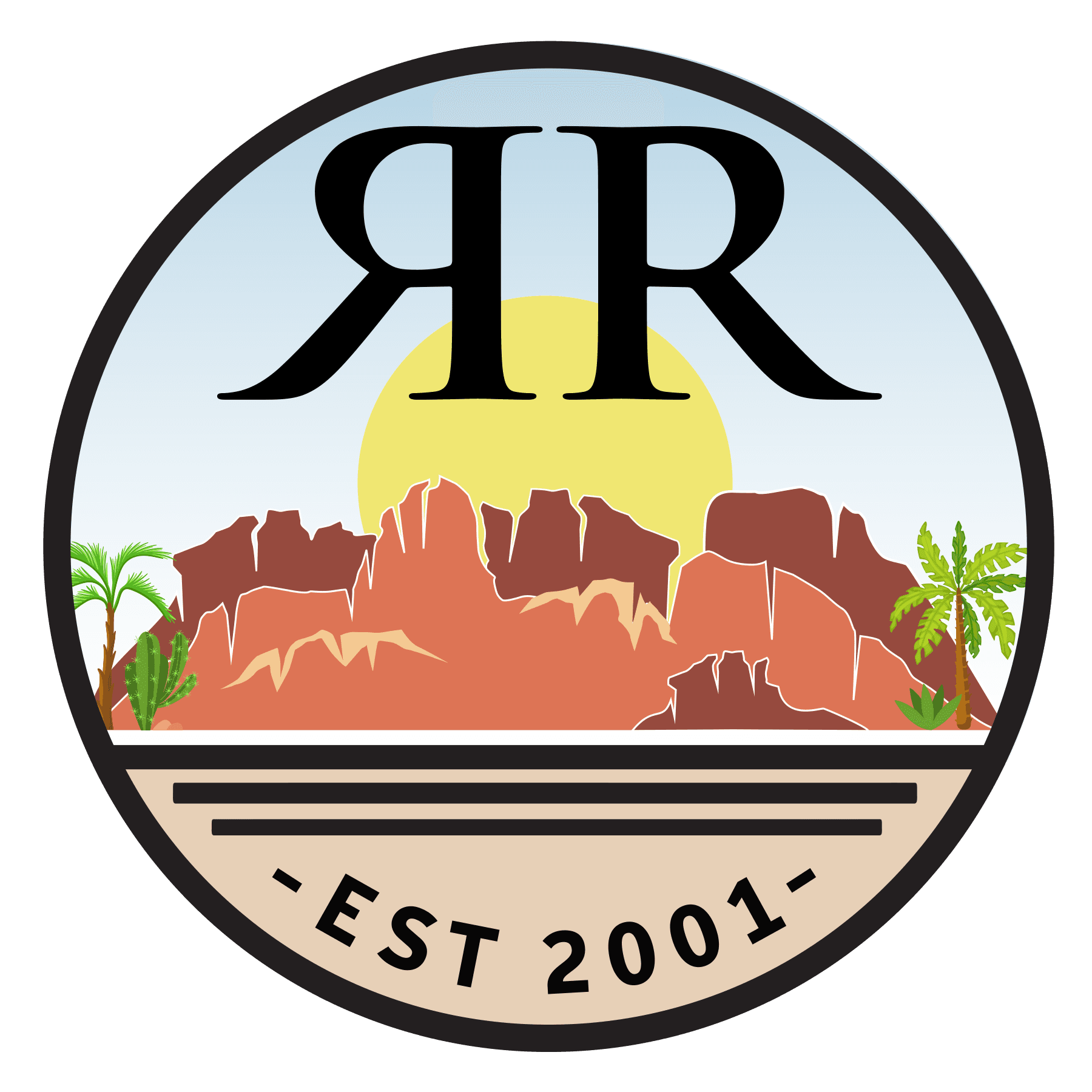 Renaissance Ranch — Redrock Crest — PNG logo